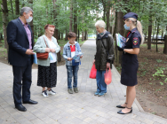 Госавтоинспекция Новой Москвы совместно с Общественным советом провели профилактическое мероприятие «Безопасный двор»